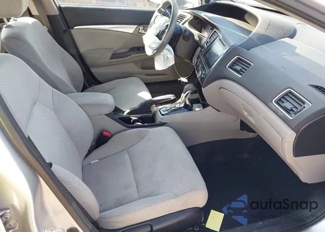 2015 Honda Civic из США, поврежденный, VIN 19XFB4F26FE001965